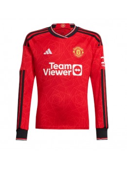 Manchester United Heimtrikot 2023-24 Langarm